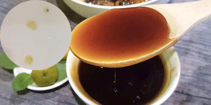 Chờ siro nguội và cho vào bình thuỷ tinh