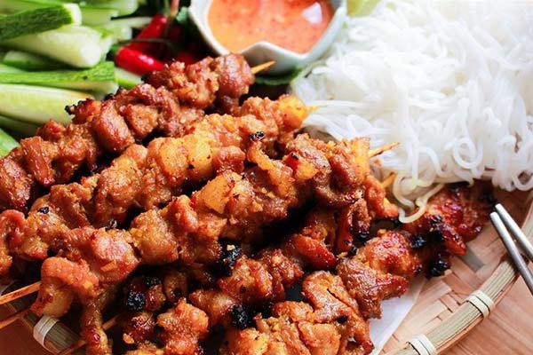 ướp thịt nướng sả