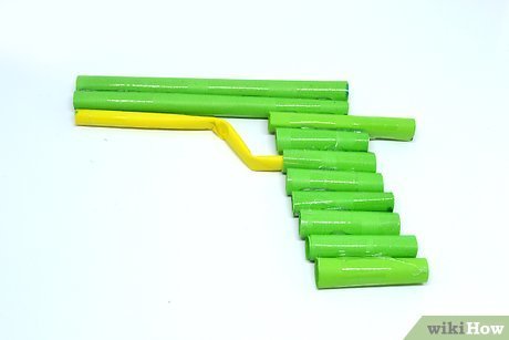 Tiêu đề ảnh Make a Paper Gun That Shoots Step 11