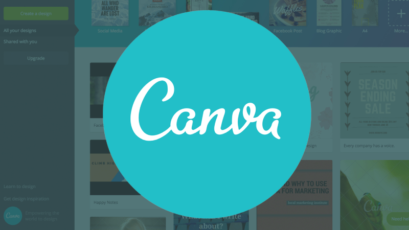 Cần đăng nhập tài khoản Canva để tạo bản thuyết trình