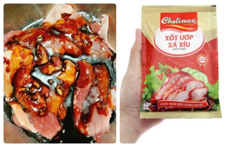 Cách làm xá xíu truyền thống chuẩn người Hoa