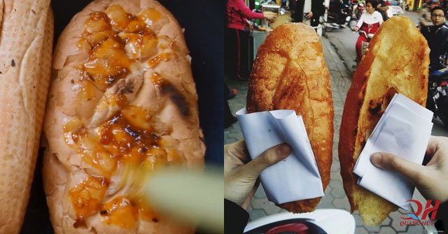 Bánh mì nướng bơ mật ong
