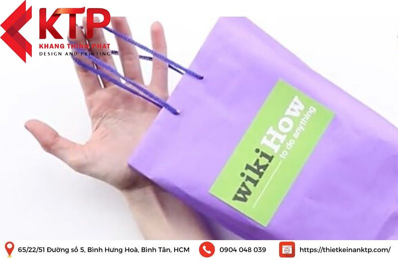 cách làm túi giấy hoàn chỉnh