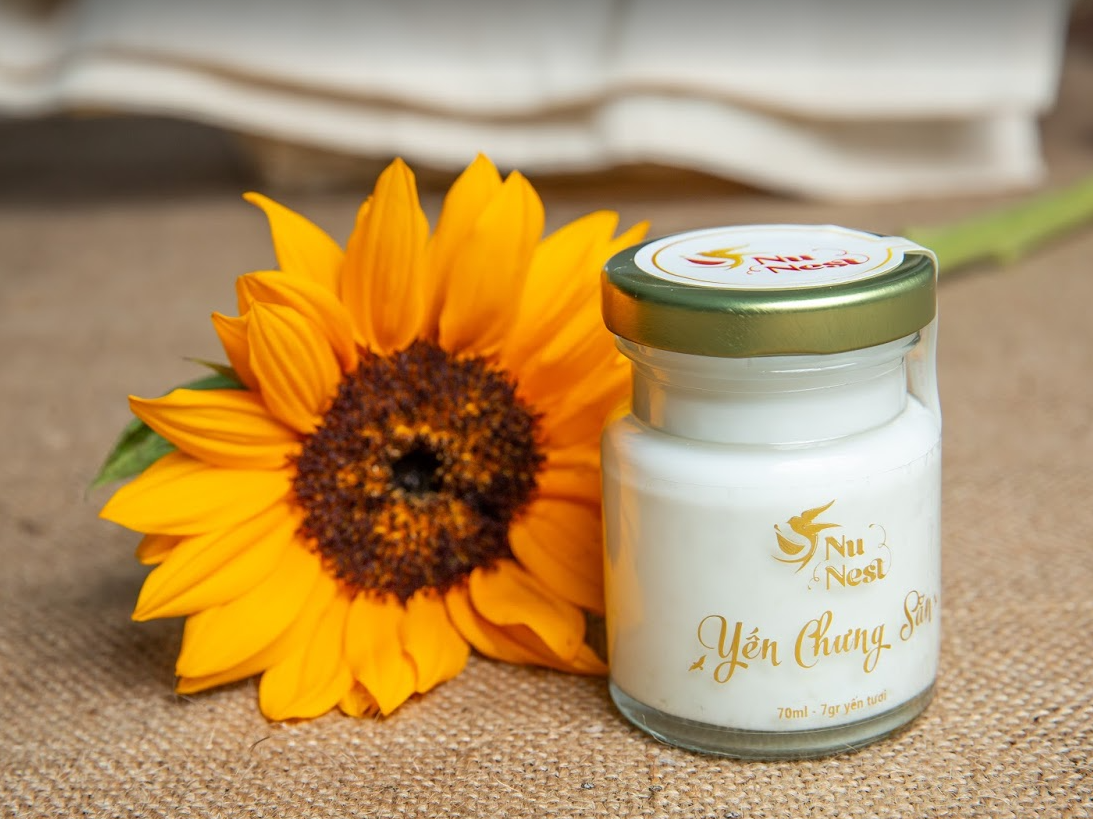 yến chưng sữa tươi
