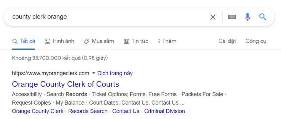 Tìm county để làm xác nhận chưa chưa kết hôn để làm công hàm độc thân