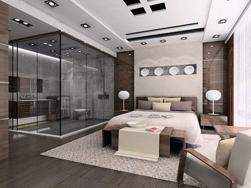 Cách hóa giải phong thủy khi giường ngủ đối diện cửa nhà vệ sinh