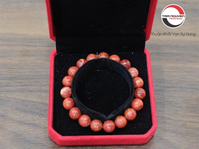 Vòng san hô tránh tà ma, giảm stress, tăng may mắn