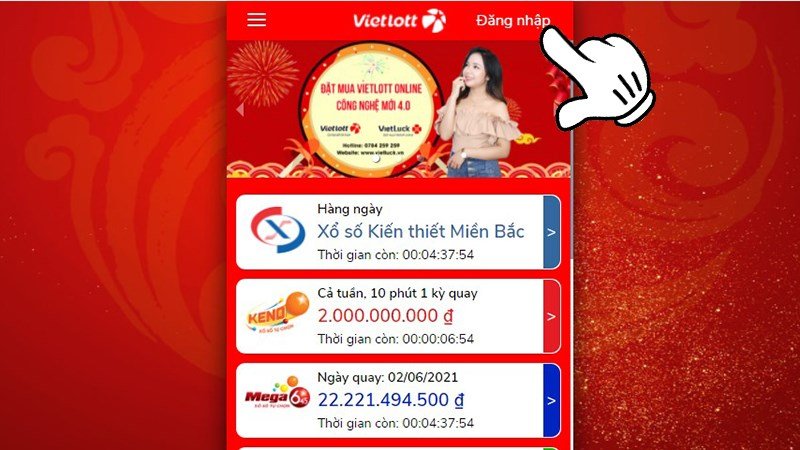 Các hình thức mua vé số online