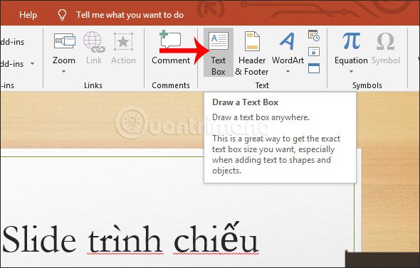 Tạo khung Texbox