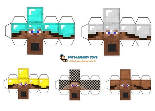 cach-lam-nhan-vat-Minecraft -bang-giay-1
