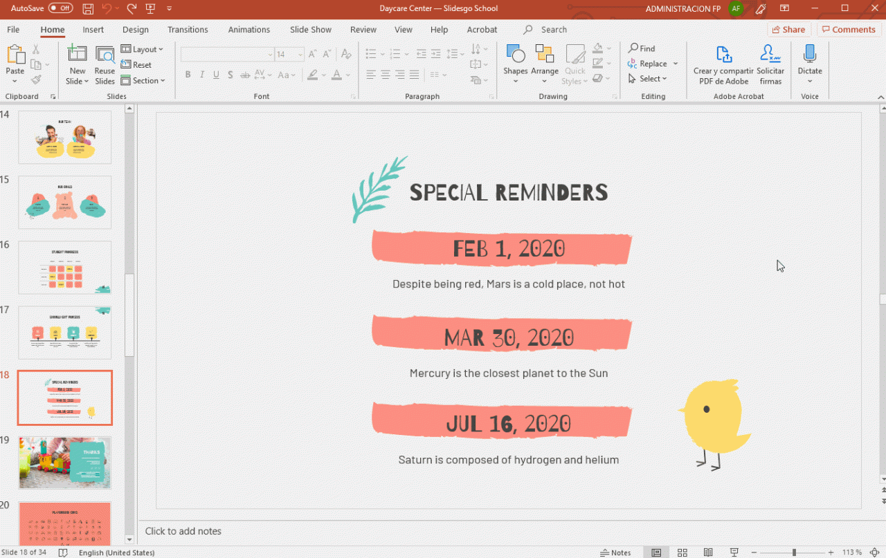Tab Animations trong PowerPoint