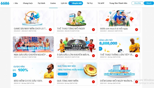Vai trò của 6686 trong thị trường cá cược