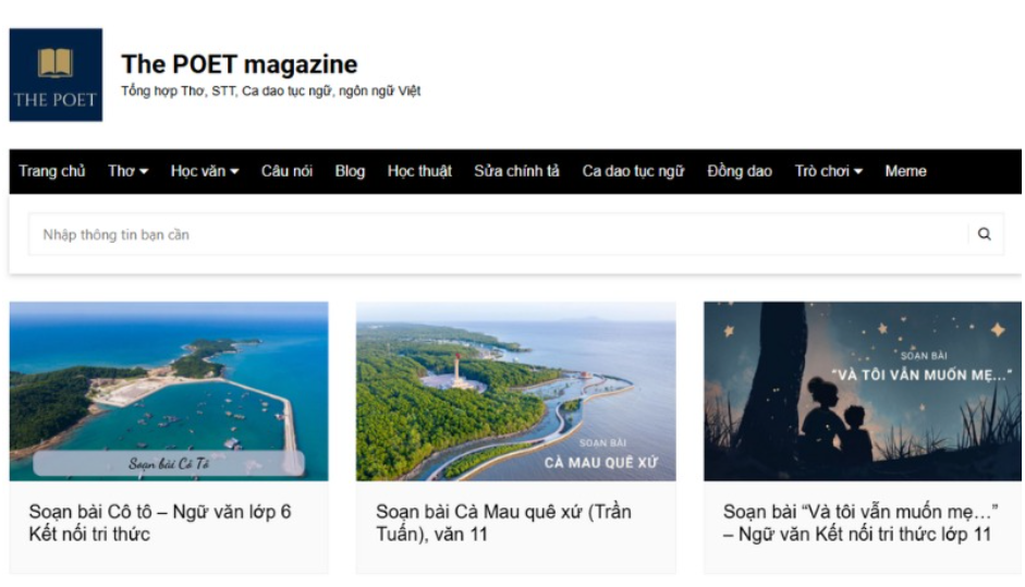 Khám phá thơ ca Việt Nam qua website The POET magazine