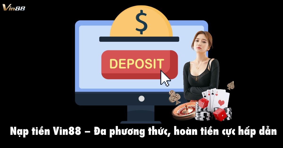 Nạp tiền Vin88 – Đa phương thức, hoàn tiền cực hấp dẫn