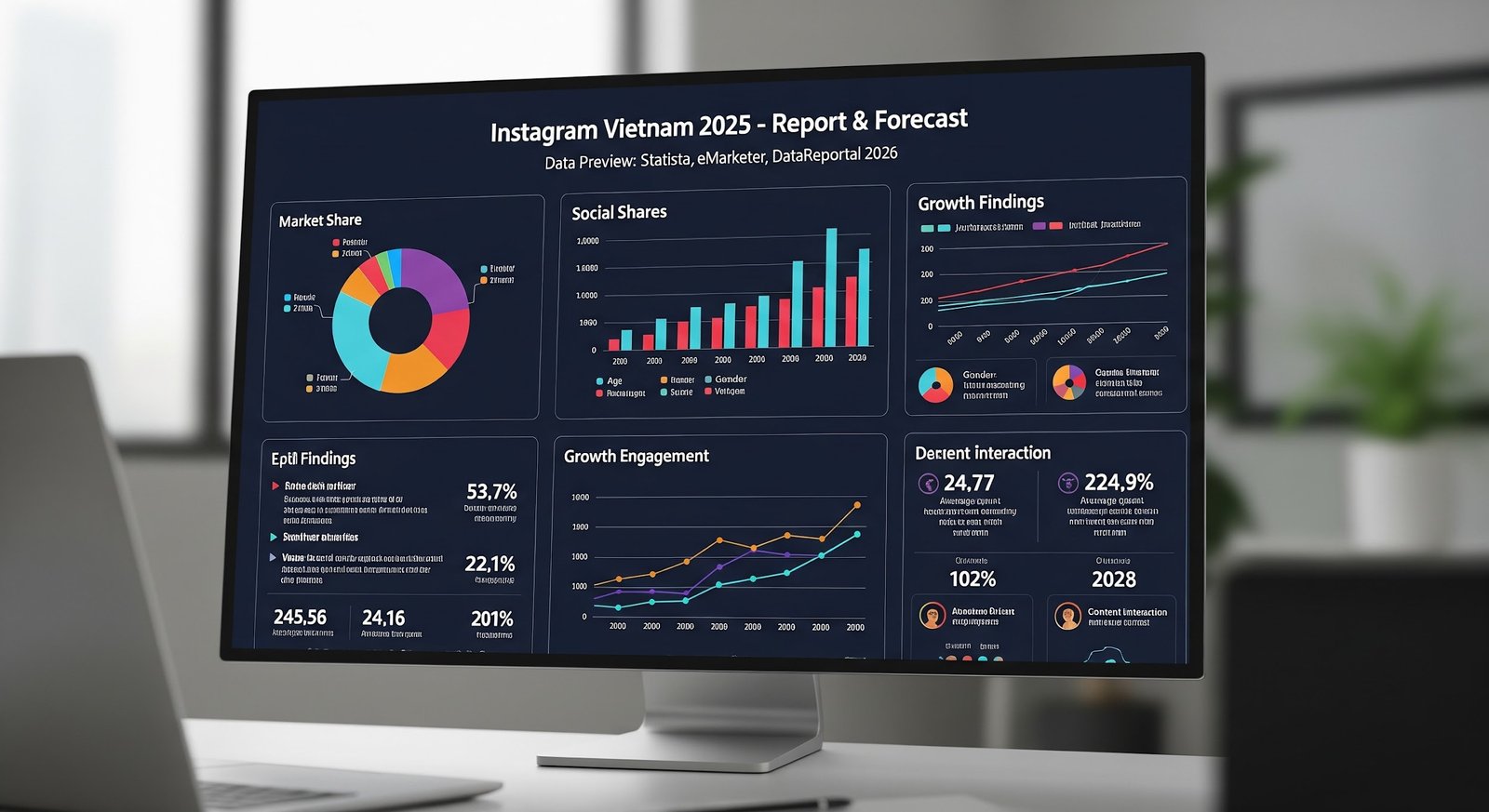Instagram Việt Nam 2025 "Ổn Định Tăng Trưởng"