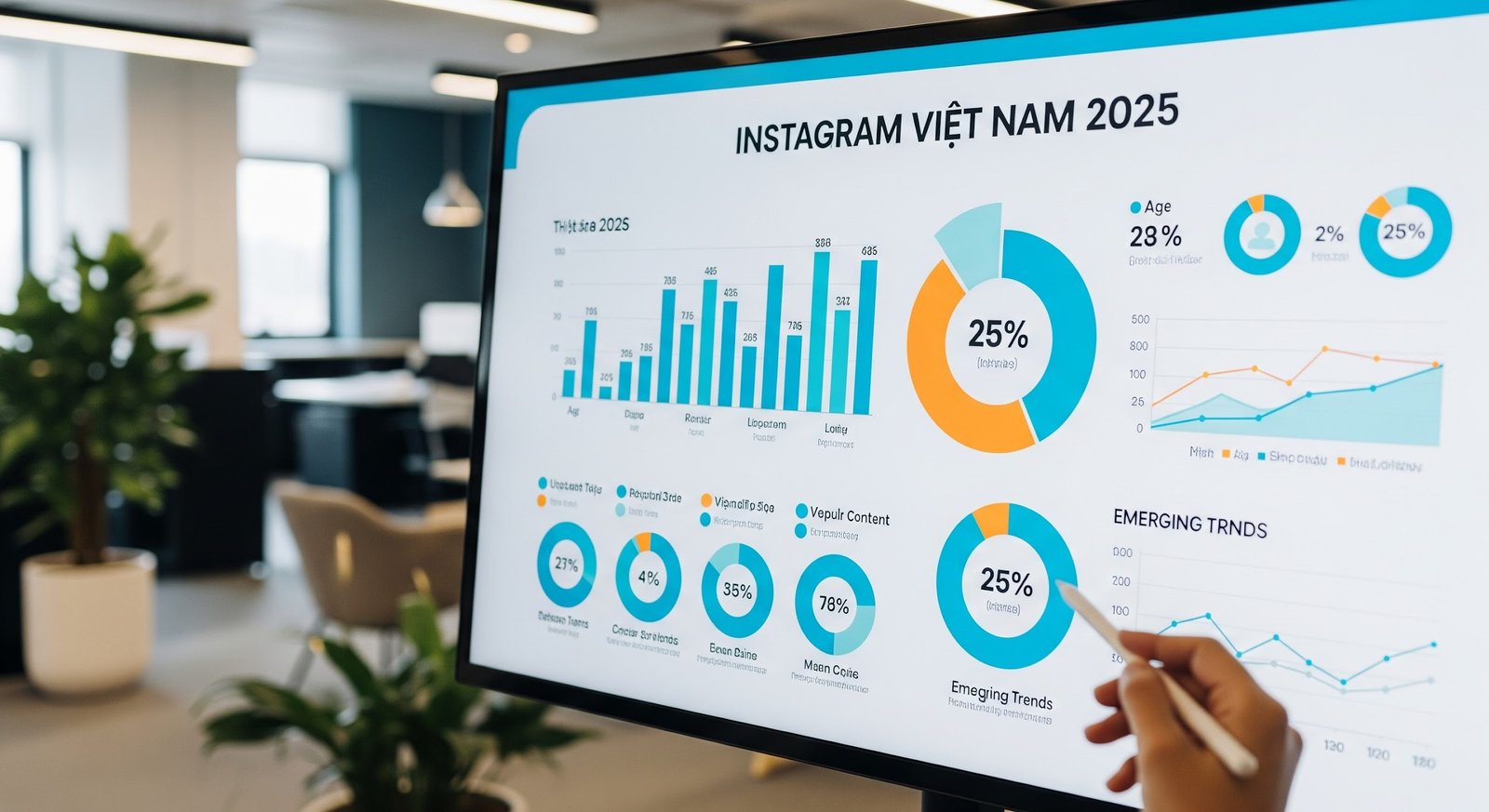 Số Lượng Người Dùng Instagram Việt Nam 2025 có tăng trưởng nhưng chưa bùng nổ