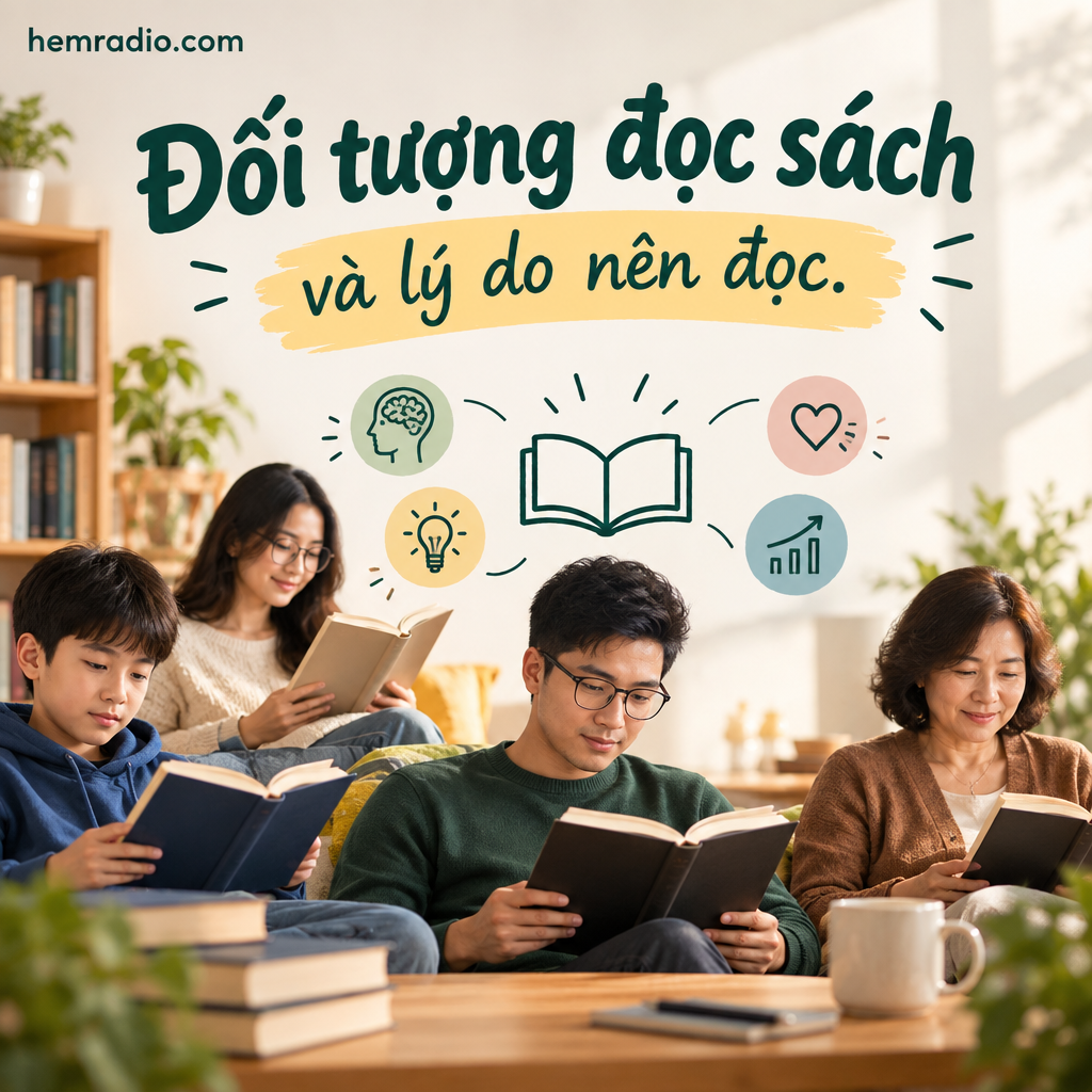 Đối tượng đọc sách và lý do nên đọc