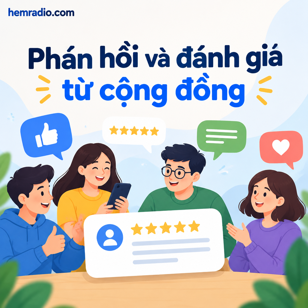 Phản hồi và đánh giá từ cộng đồng