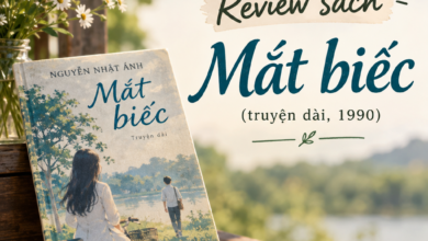 Review sách Mắt biếc (truyện dài, 1990)