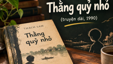 Review sách Thằng quỷ nhỏ (truyện dài, 1990)