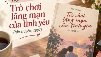 Review sách Trò chơi lãng mạn của tình yêu (tập truyện, 1987)