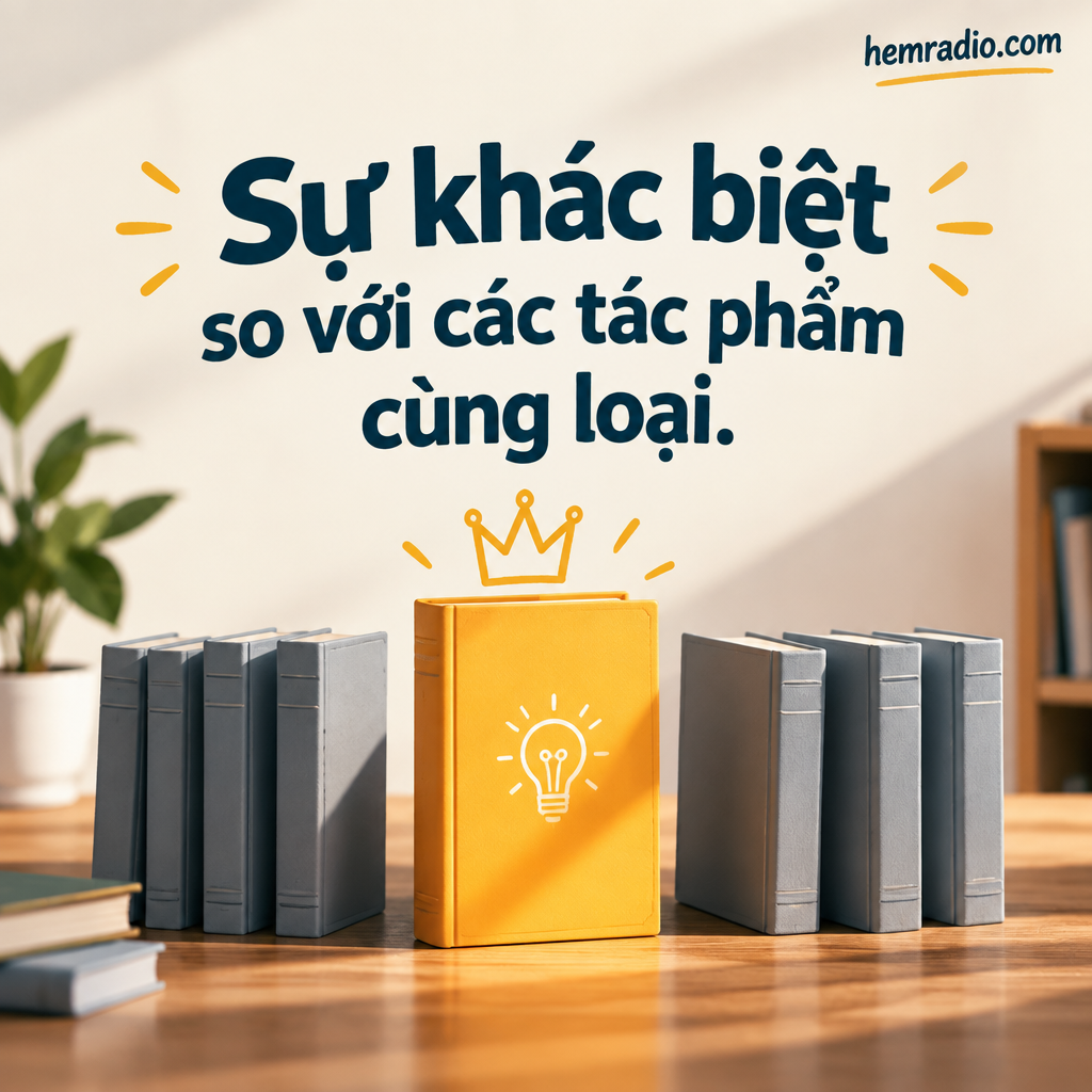 Sự khác biệt so với các tác phẩm cùng loại Sự khác biệt so với các tác phẩm cùng loại