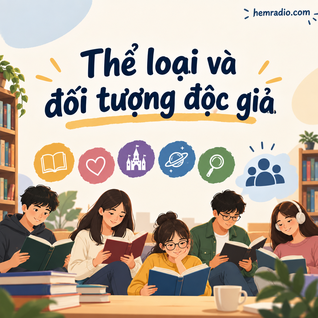Thể loại và đối tượng độc giả Thể loại và đối tượng độc giả