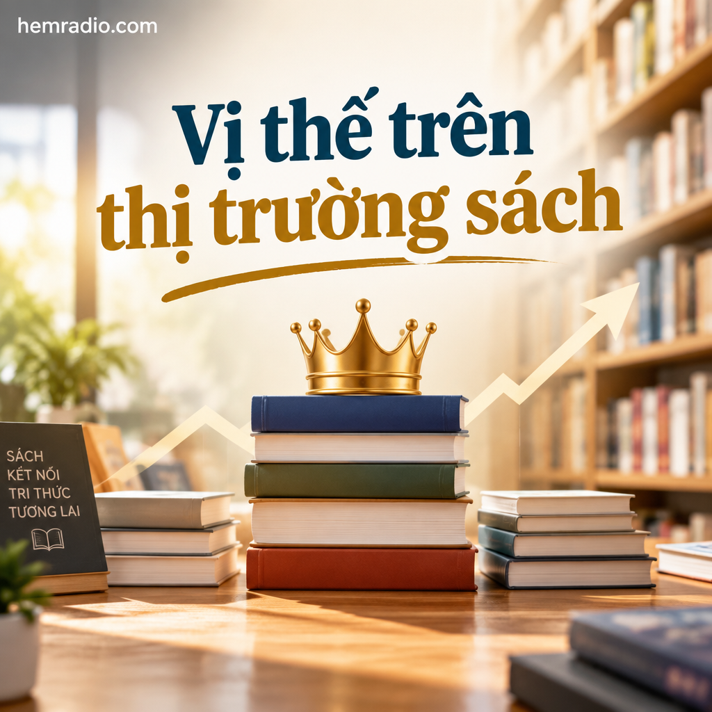 Vị thế trên thị trường sách Vị thế trên thị trường sách