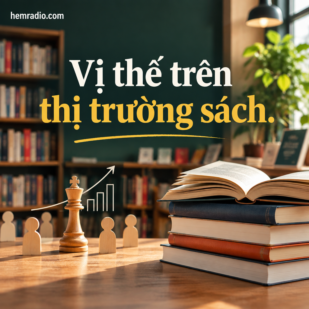 Vị thế trên thị trường sách