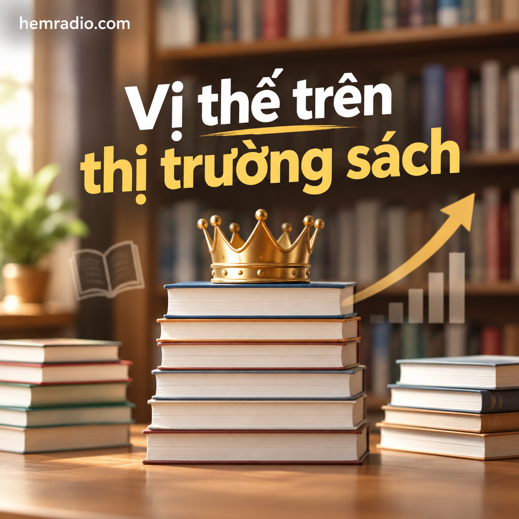 Vị thế trên thị trường sách