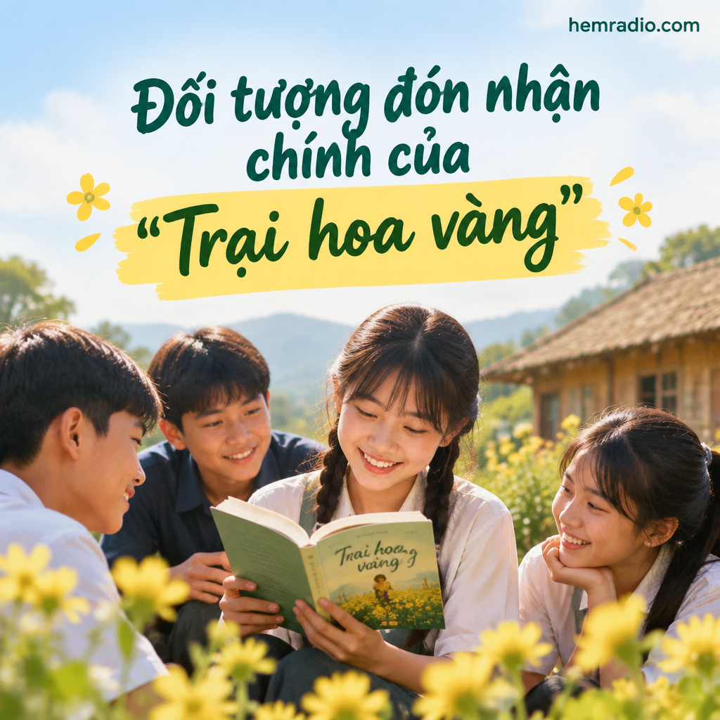 Đối tượng đón nhận chính của “Trại hoa vàng”