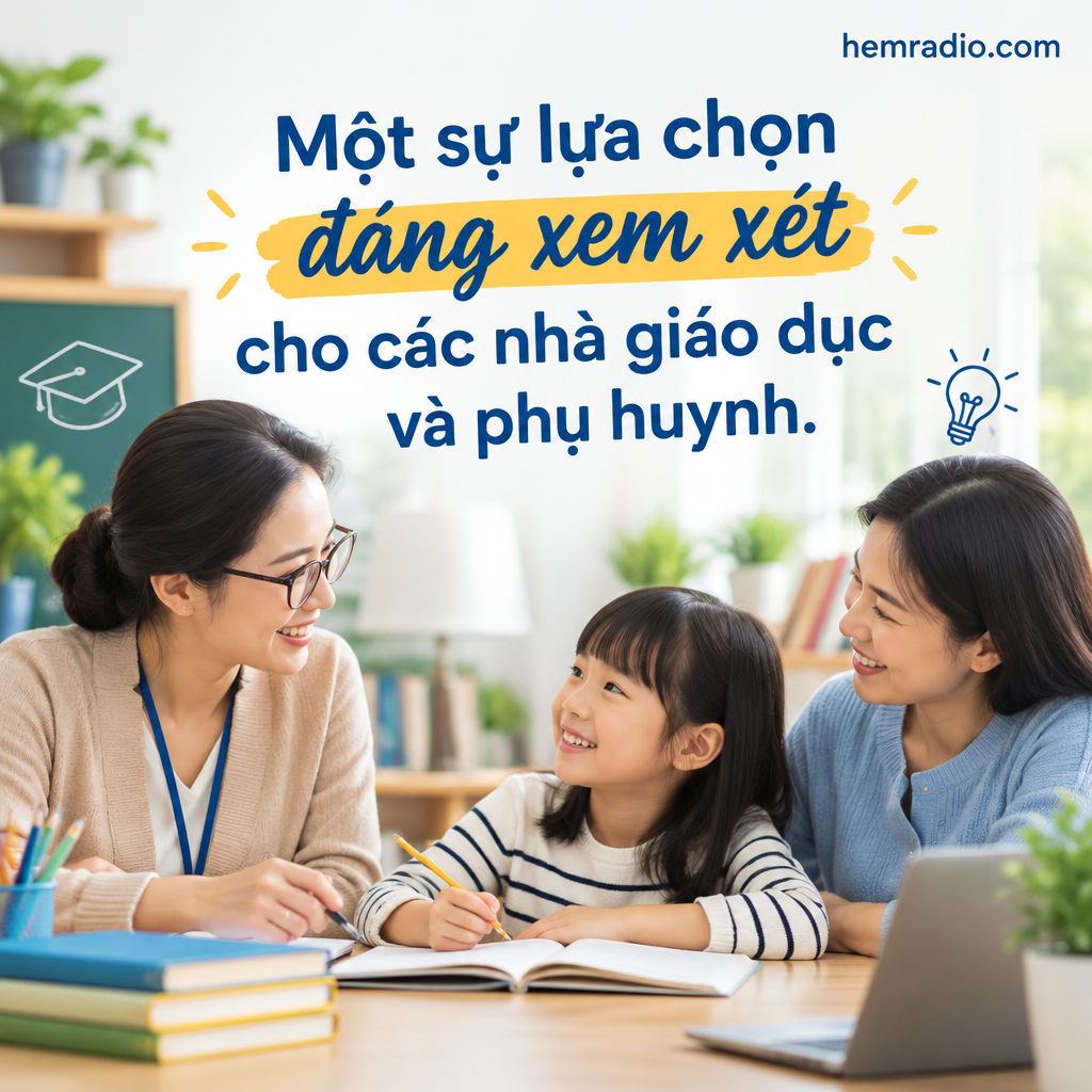 Một sự lựa chọn đáng xem xét cho các nhà giáo dục và phụ huynh Một sự lựa chọn đáng xem xét cho các nhà giáo dục và phụ huynh