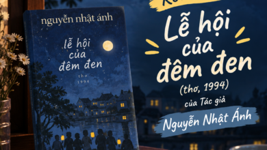 Review sách Lễ hội của đêm đen (thơ, 1994) của Tác giả Nguyễn Nhật Ánh