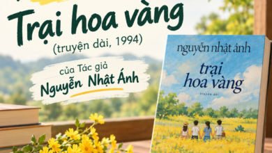 Review sách Trại hoa vàng (truyện dài, 1994) của Tác giả Nguyễn Nhật Ánh