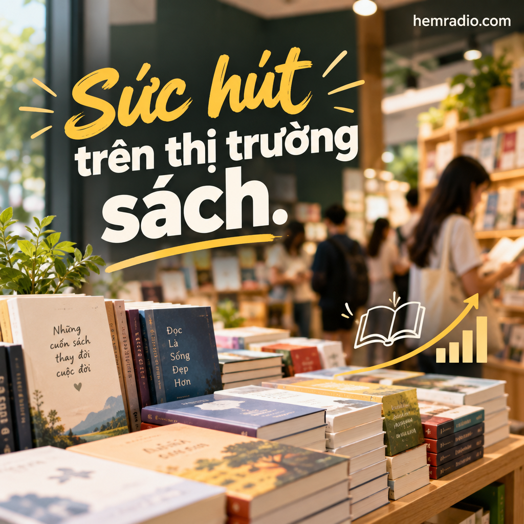 Sức hút trên thị trường sách